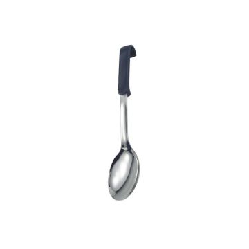 Lingura servire, culoare neagra, inox, lungime 340 mm