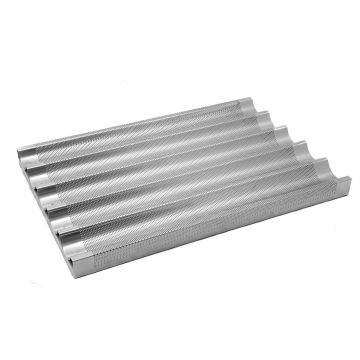 Tava perforata pentru baghete, aluminiu