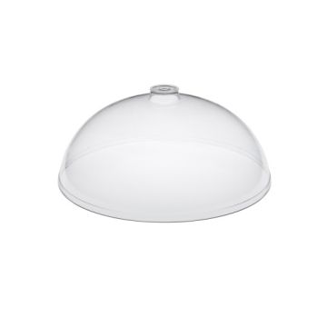 Capac tip cupola, transparent, diametru 250mm, policarbonat