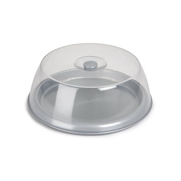 Set expunere tort format din tava+capac tip cupola, capacitate 6 litri