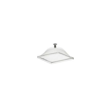 Capac pentru recipient expunere fursecuri/mirodenii/ceaiuri, policarbonat, dimensiuni 130x130x75hmm