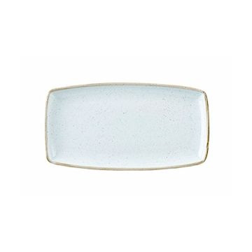 Platou dreptunghiular,  decorat manual, portelan super-vitrifiat