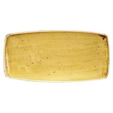 Platou dreptunghiular Mustard Seed Yellow