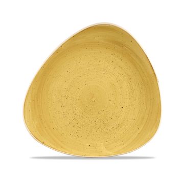 Farfurie triunghiulara, decorat manual, lungime 229mm, linia Churchill-Stonecast, portelan super-vitrifiat