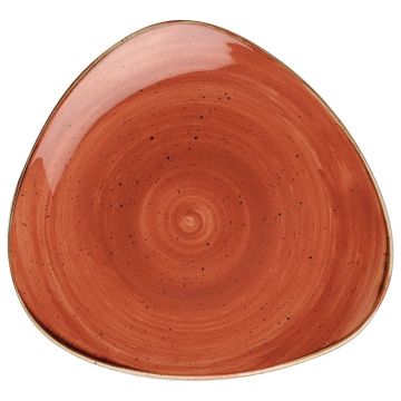 Platou triunghiular Spiced Orange, lungime 311mm