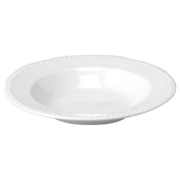 Farfurie adanca, portelan, diametru 230mm, capacitate 330ml
