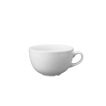 Ceasca pentru cappuccino, capacitate 280ml, din portelan super-vitrifiat de culoare alba