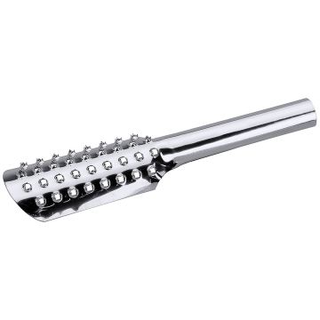 Dispozitiv pentru curatat solzii la peste, inox, lungime 210mm, latime lama 50mm