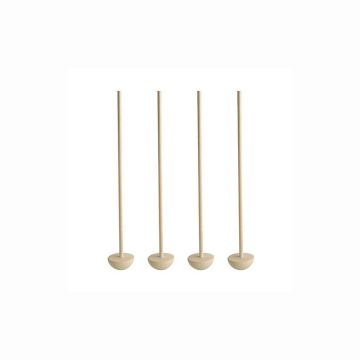 Set 50 tepuse, model Moon, lemn, lungime 170mm