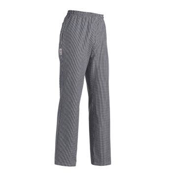Pantalon bucatar, bumbac, culoare pepit, marime S