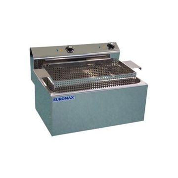 Friteuza pentru gogosi, capacitate 16 litri, dimensiunile friteuzei 530x420x360 mm, alimentare 380 V, putere 2x3000W