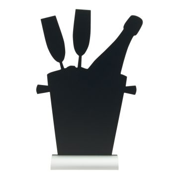 Tabla neagra, forma frapiera, dimensiuni 230x60x355hmm