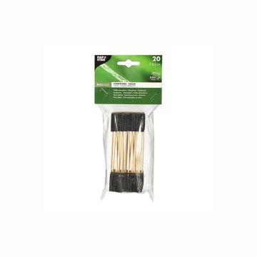 Set 20 tepuse pentru Fingerfood, model Blackboard