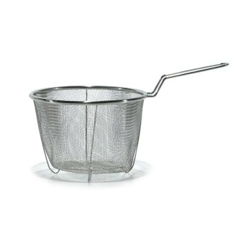 Cos pentru paste cu maner, inox, diametru 180mm, inaltime 130mm