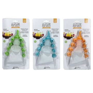 Set poche cu 9 duiuri, capacitate 400ml