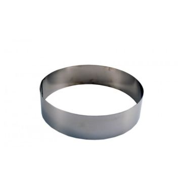 Forma tort, inel, inox, diametru 180mm
