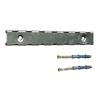 Kit prindere polita, 2 sine pentru polita de perete, inaltime 300 mm