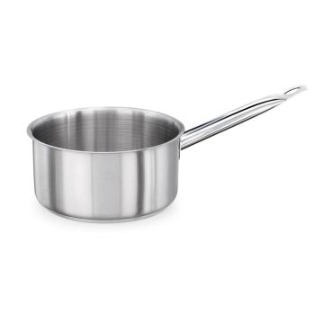 Cratita cu 1 maner, inox cu finisaj satinat, capacitate 2 litri, diametru 180mm, inaltime 80mm, linia Bistro