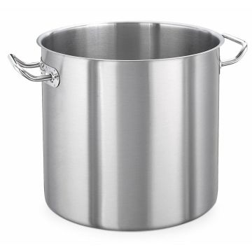 Oala cu 2 manere, inox cu finisaj satinat, capacitate 6.3 litri, diametru 200mm, inaltime 200mm