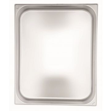 Cuva GN2/1 h-150mm, capacitate 42.5 litri, inox AISI304, margini ranforsate