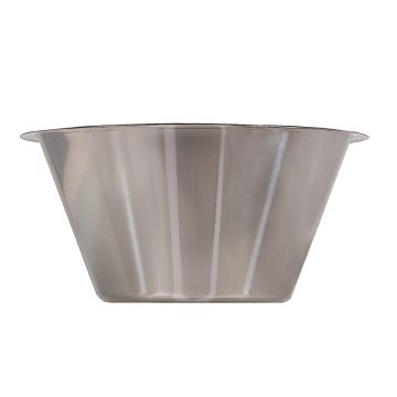 Castron, inox , diametru 295mm, capacitate 5 litri, inaltime 135mm
