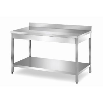 Masa, inox, dimensiuni 700x700x850mm