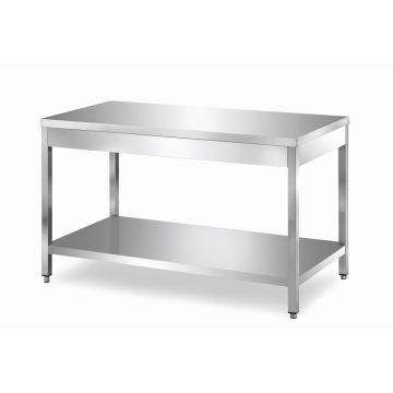 Masa centrala, inox, dimensiuni 1000x700x850mm