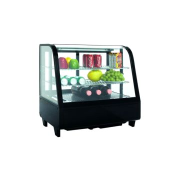 Vitrina frigorifica pentru expunere, capacitate 100 litri, gaz refirgerant R134a/R600a, dimensiuni 682x450x675hmm, putere 160W, greutate 39.1kg