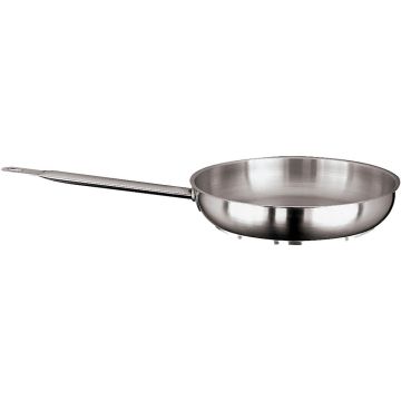 Tigaie, joasa, cu 1 maner, inox 18/10, dimensiune (H mm): 50, diametru 200mm