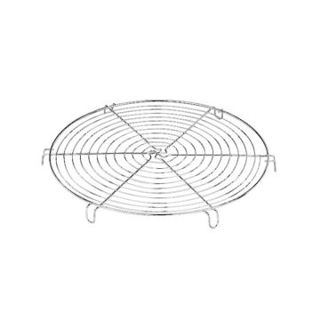 Gratar, rotund, pentru racit dulciuri, otel cositorit, diametru 300mm
