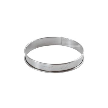 Inel rotund pentru tort, inox, diametruetru 100mm, inaltime 20mm