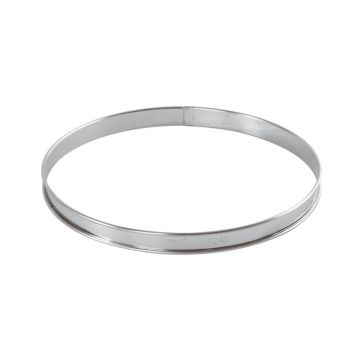 Forma tort, inel inox, dimensiune (H mm): 20, diametru 240mm