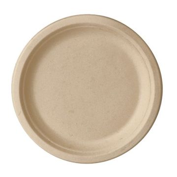 Set 50 farfurii, unica folosinta, fabricate din trestie de zahar