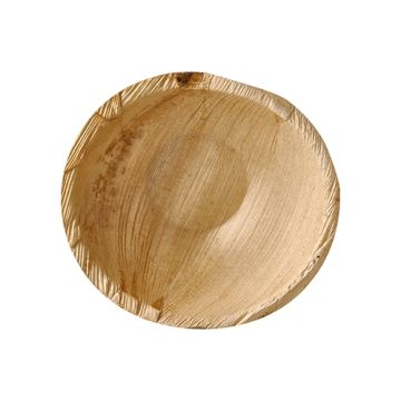 Set 25 boluri din frunza de palmier, unica folosinta, capacitate 425 ml, diametru 150mm, inaltime 65 mm