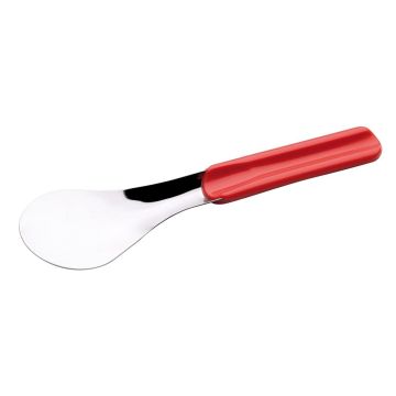 Spatula inghetata, inox, maner culoare rosie, lungime 250mm