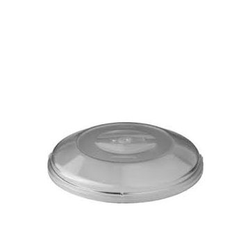 Capac pentru farfurii, jos, diametru 255mm, policarbonat