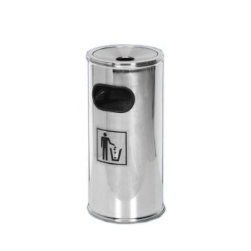 Scrumiera, inox, diametru 350mm