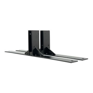Set 2 picioare tabla, culoare neagra, dimensiuni 144x40x402  