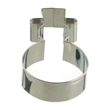 Cutter, inox, dimensiune 145x80x30 mm