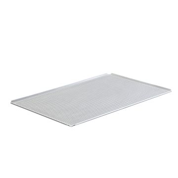 Tava perforata, aluminiu, grosime 1.5mm, dimensiuni 600x400x10hmm