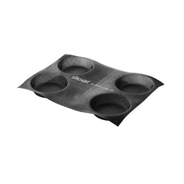 Forma din fibra de sticla, model Round, culoare neagra, temperatura de lucru -40grC/+230grC