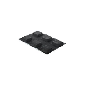 Set Air Plus 19 -forma din fibra de sticla, model Square, culoare neagra, temperatura de lucru -40grC/+230grC