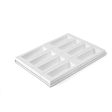Set 8 forme model Insert Buche, din silicon, capacitate 565 ml