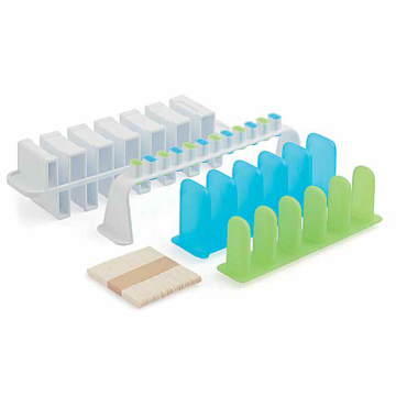 Set 4 piese, silicon, 36 bete plastic, dimensiuni sfera 28 mm, capacitate sfera 11.5