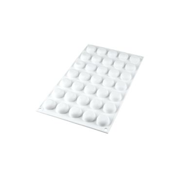 Forma silicon model MICRO STONE5, capacitate compartiment 5ml, dimensiuni compartiment 26x h12 mm
