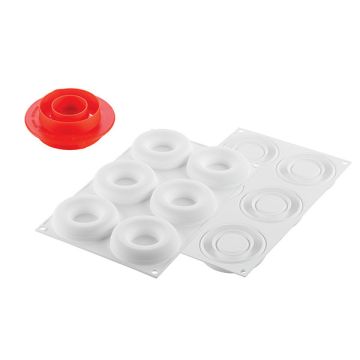 Forma din silicon, capacitate 6x65ml