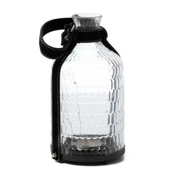 Felinar din metal, lampa cu 15 LED-uri