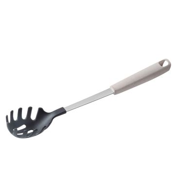 Lingura nylon pentru spaghete, lungime 365mm, maner alb