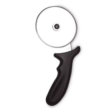 Rola pentru taiat pizza,  maner din pastic, diametru 100mm, negru