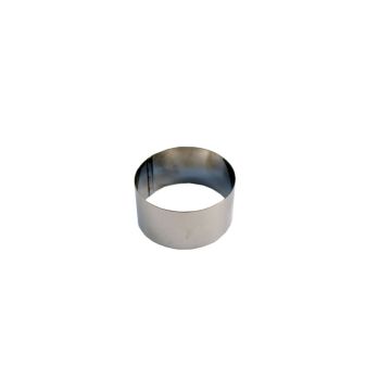 Inel, inox, diametrul 80mm, inaltime 60mm